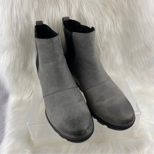 SOREL JOAN OF ARCTIC ANKLE BOOTIES WEDGES